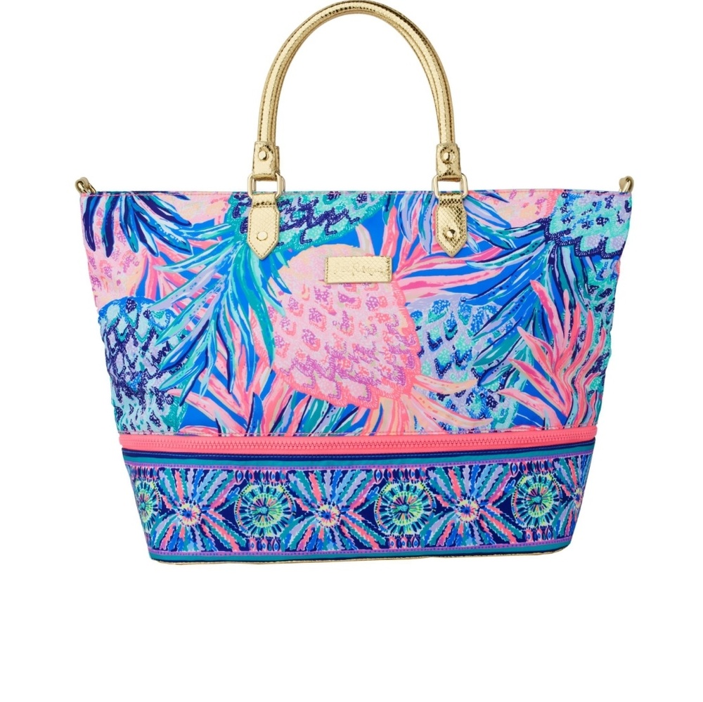 IDSO Lilly Pulitzer gypset paradise tote